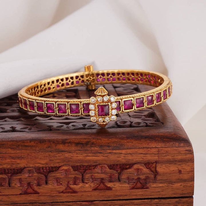 Simply Elegant Stone Bangle