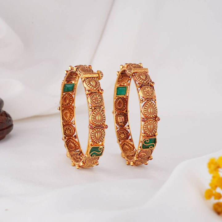 Holds History Nagas Pair Bangles