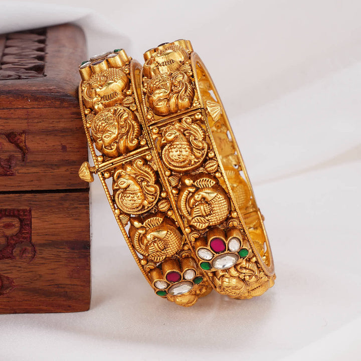 Crafted Grace Nagas Pair Bangles