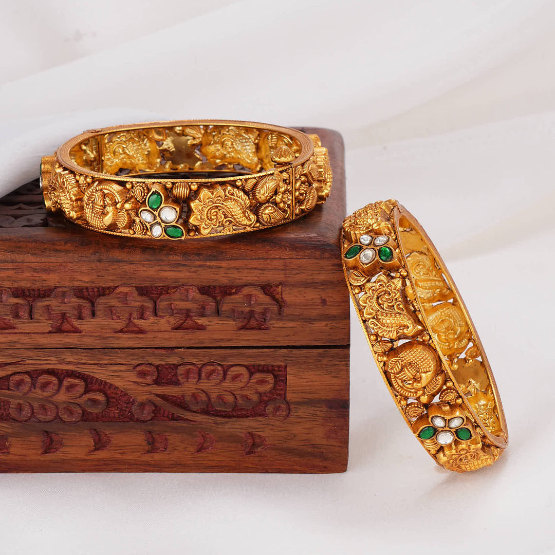 Ornate Wonder Nagas Pair Bangles