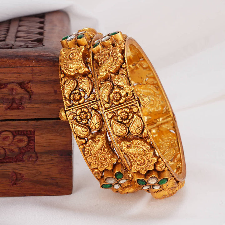 Ornate Wonder Nagas Pair Bangles