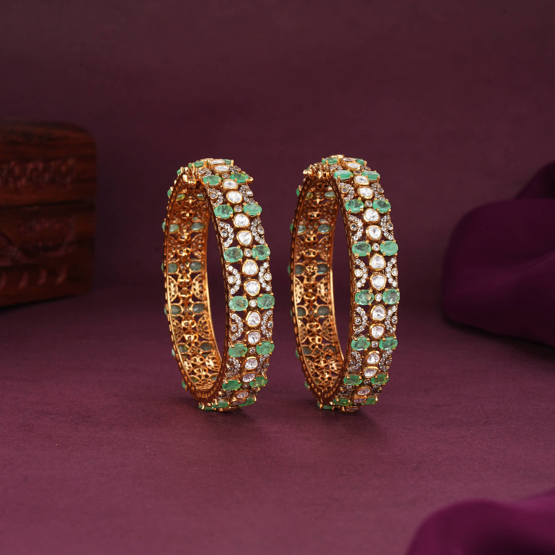 Verikhaa Moissanite Pair Bangles