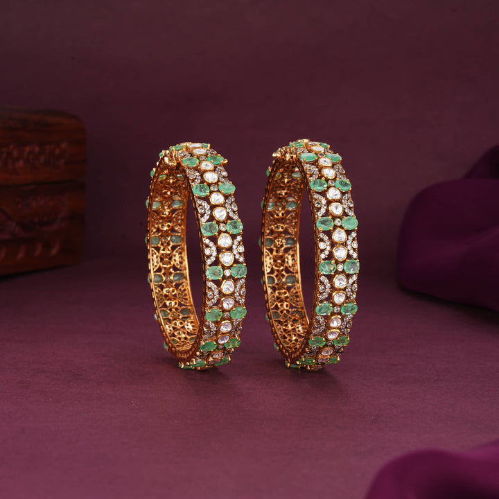 Verikhaa Moissanite Pair Bangles