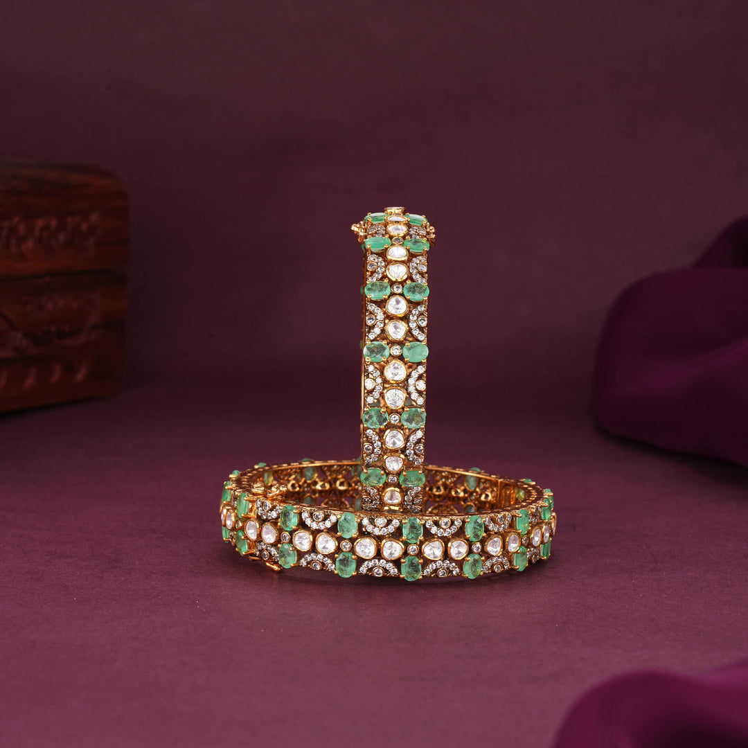 Verikhaa Moissanite Pair Bangles