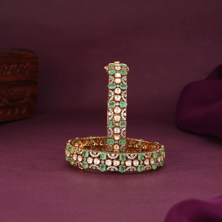 Verikhaa Moissanite Pair Bangles
