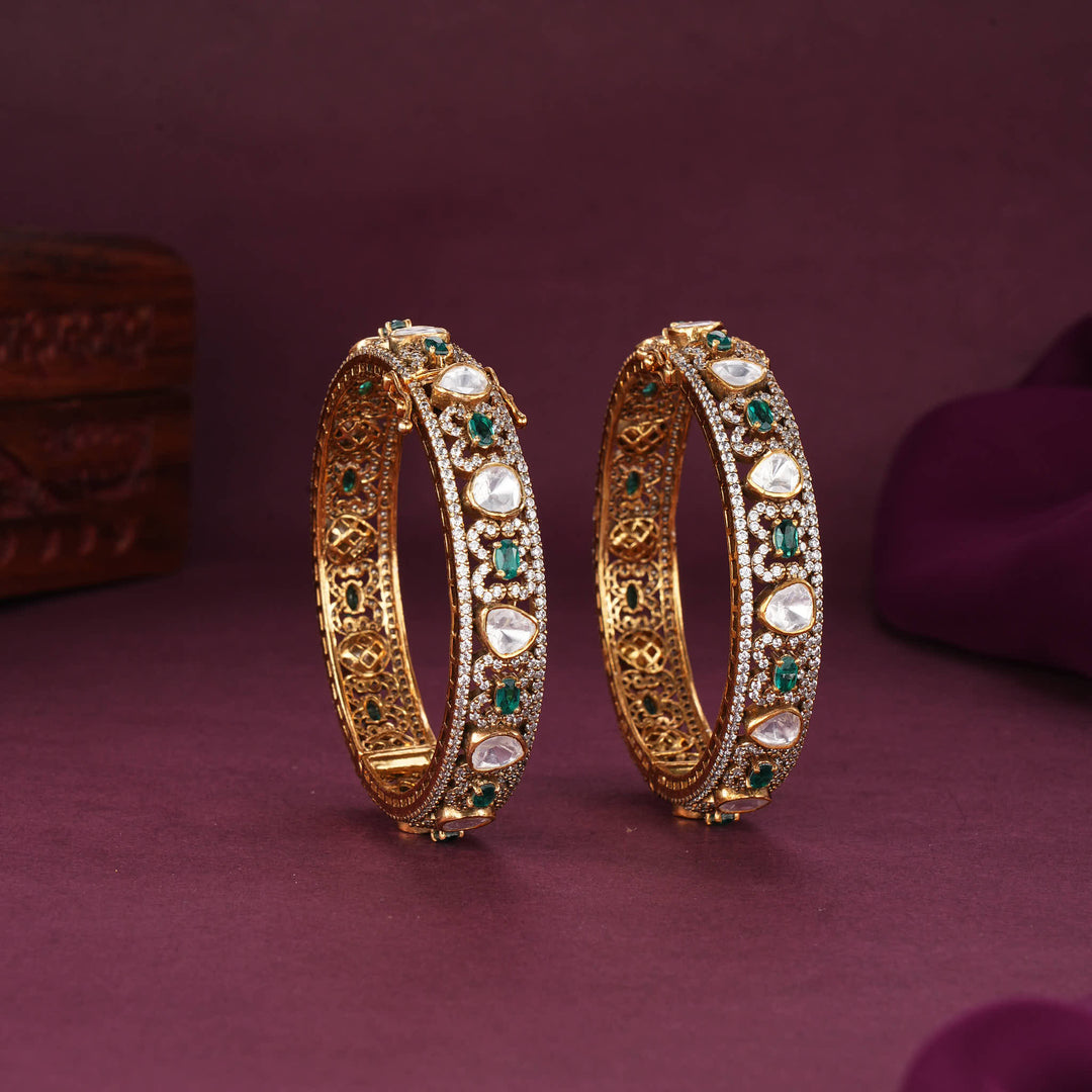 Farikaa Moissanite Pair Bangles