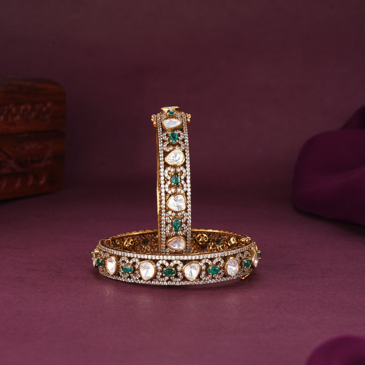 Farikaa Moissanite Pair Bangles