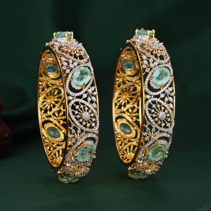 Regal Sparke Diamond Design Pair Bangles