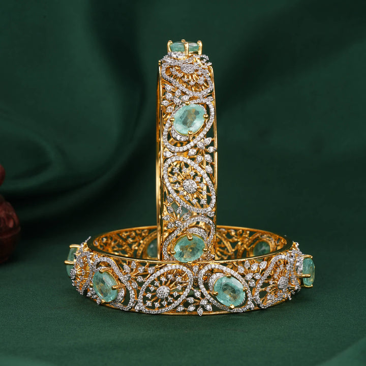 Regal Sparke Diamond Design Pair Bangles
