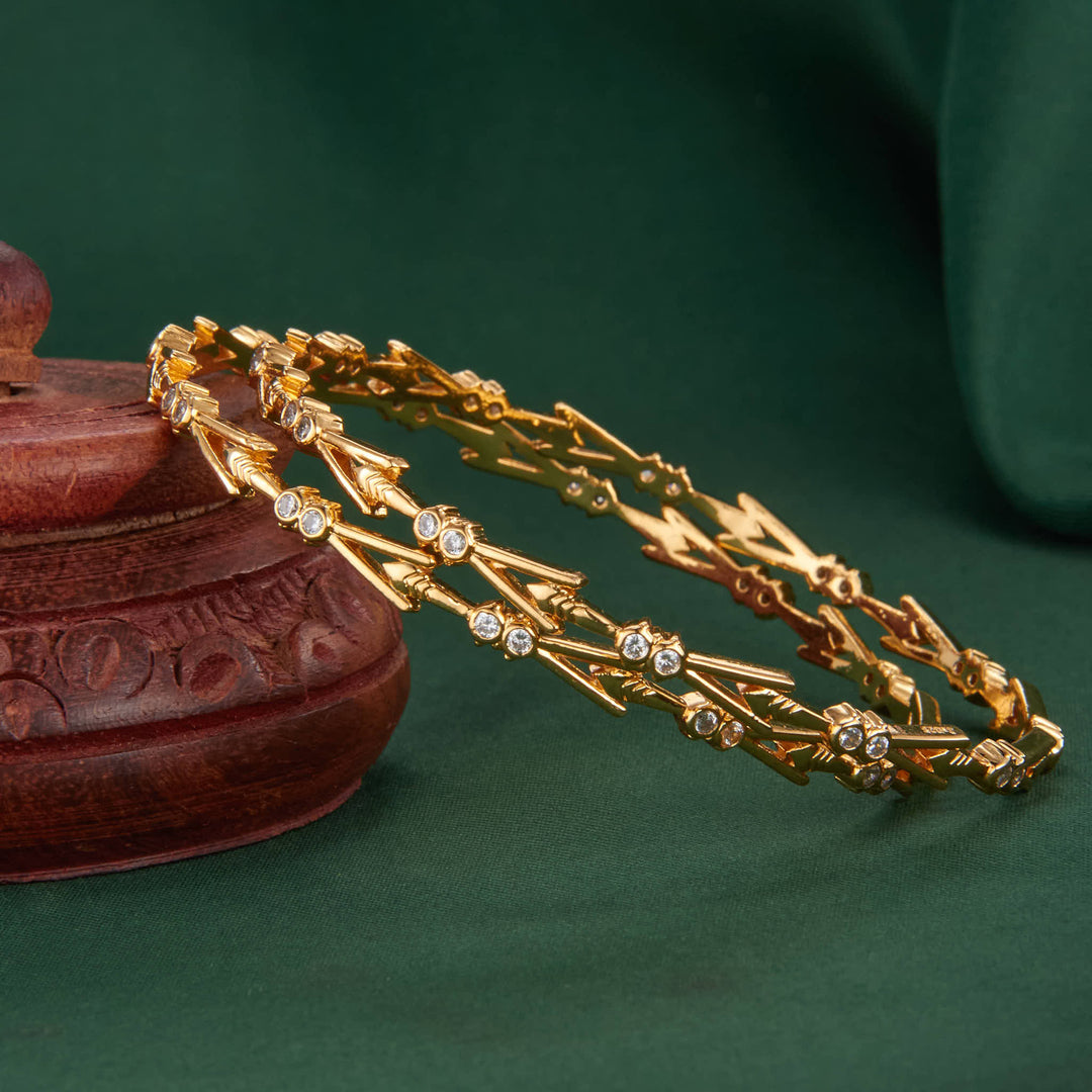Finely Decorated Pair Bangles