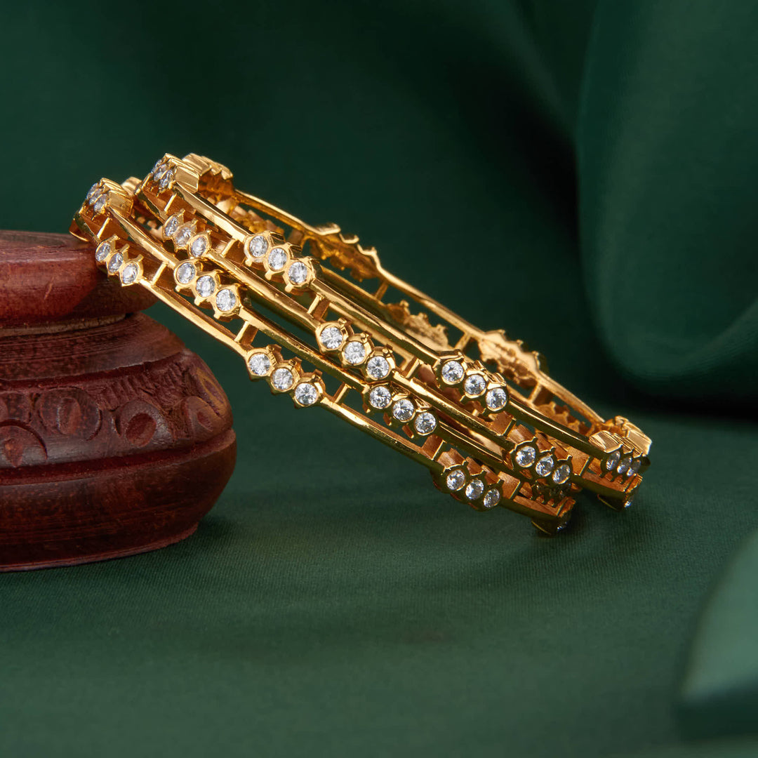 Artisanal Craft Avikam Pair Bangle