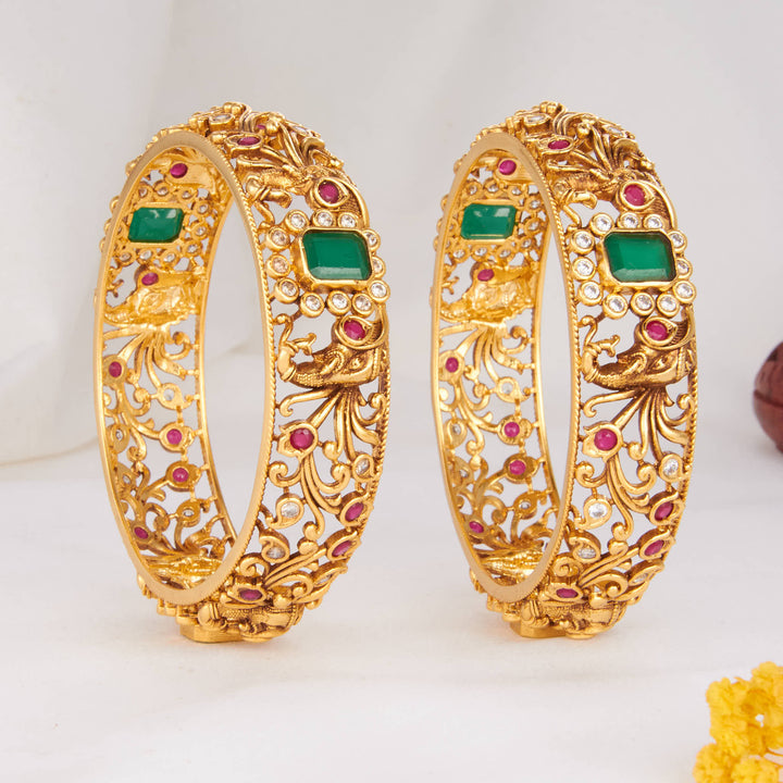 Magnificent Stone Pair Bangles