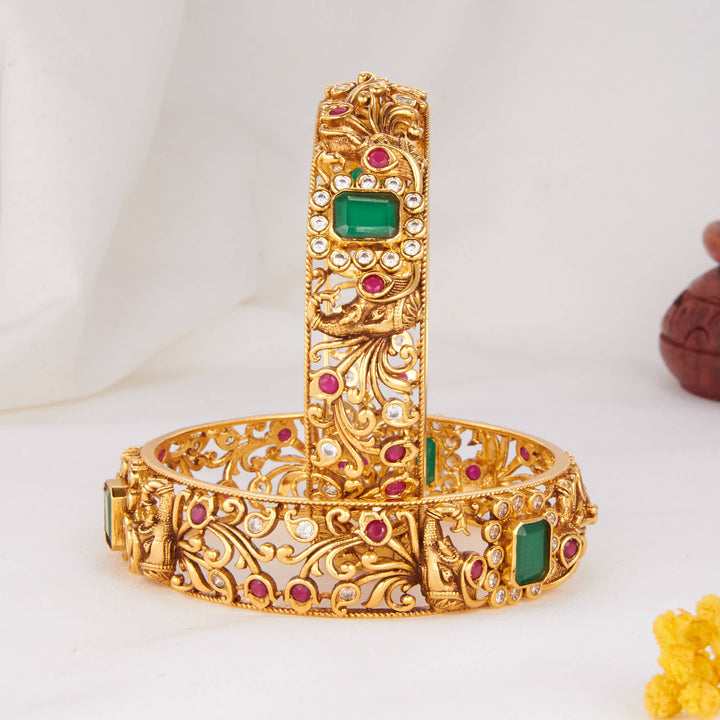 Magnificent Stone Pair Bangles
