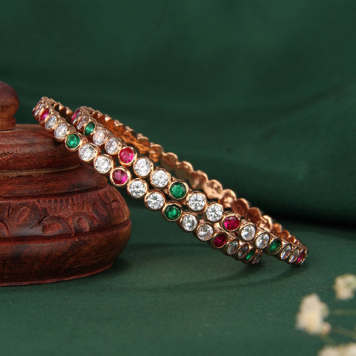 Ingenious Charm Pair Bangles