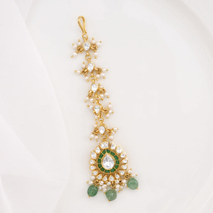 Dazzling Stone Maangtikka