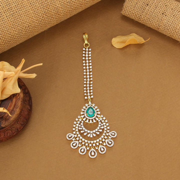 Bridal Glimmer Maangtikka