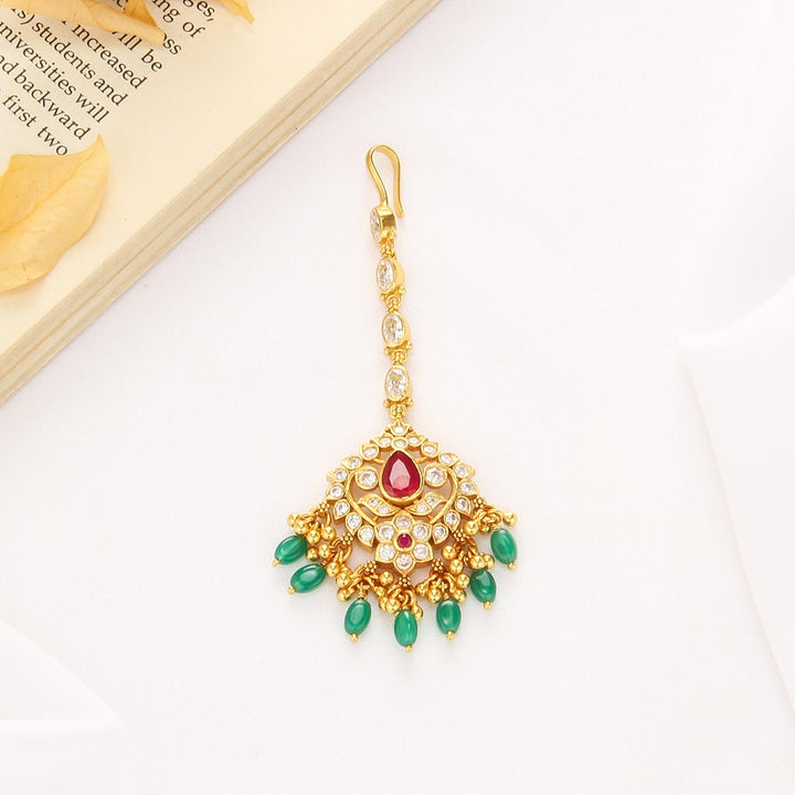 Chandrika Stone Maangtikka