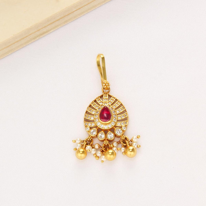 Little Charm Stone Maangtikka