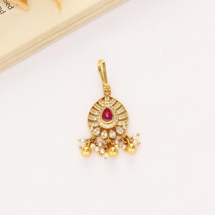 Little Charm Stone Maangtikka