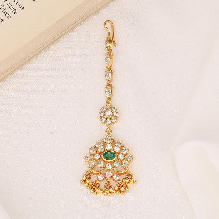 Mevritha Stone Maangtikka