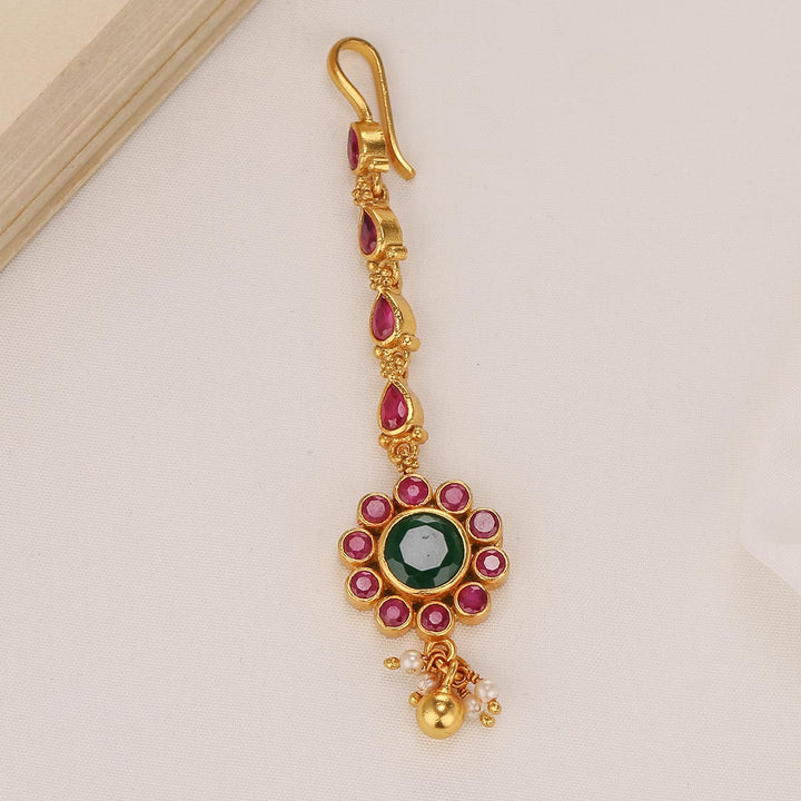 Shriyara Stone Maangtikka