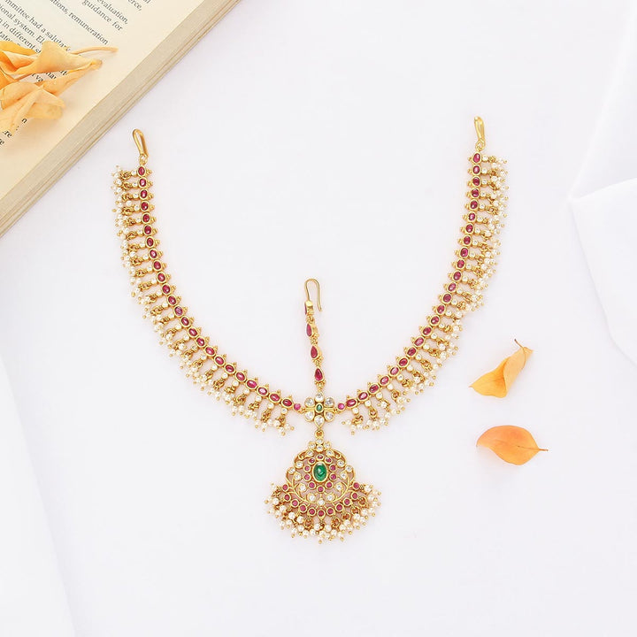 Jashvi Stone Maangtikka