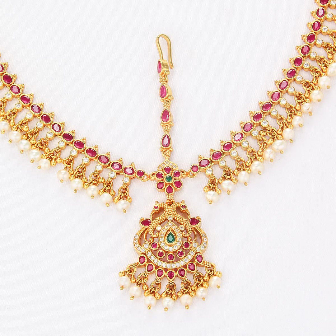 Rishika Stone Maangtikka