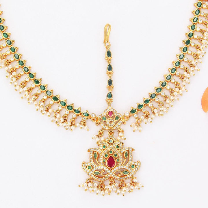 Mahika Stone Maangtikka