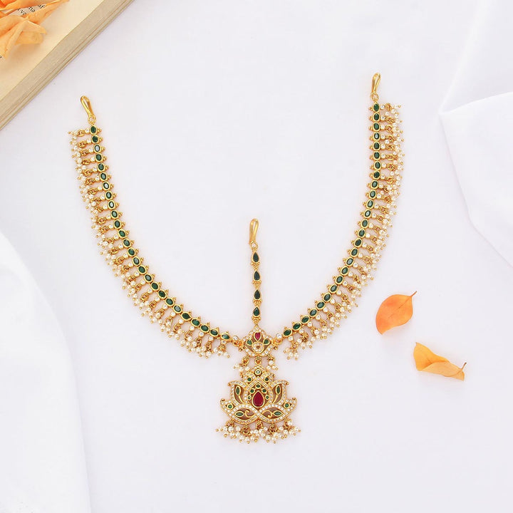 Mahika Stone Maangtikka