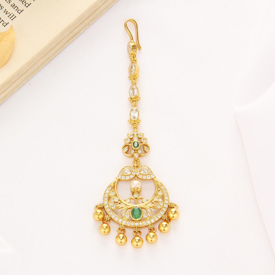 Urmika Stone Maangtikka