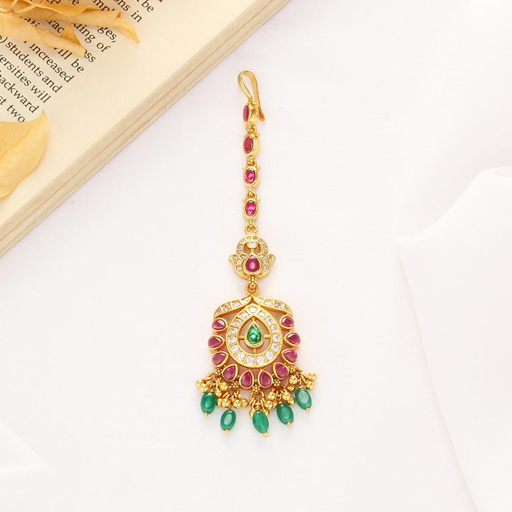 Vibha Stone Maangtikka