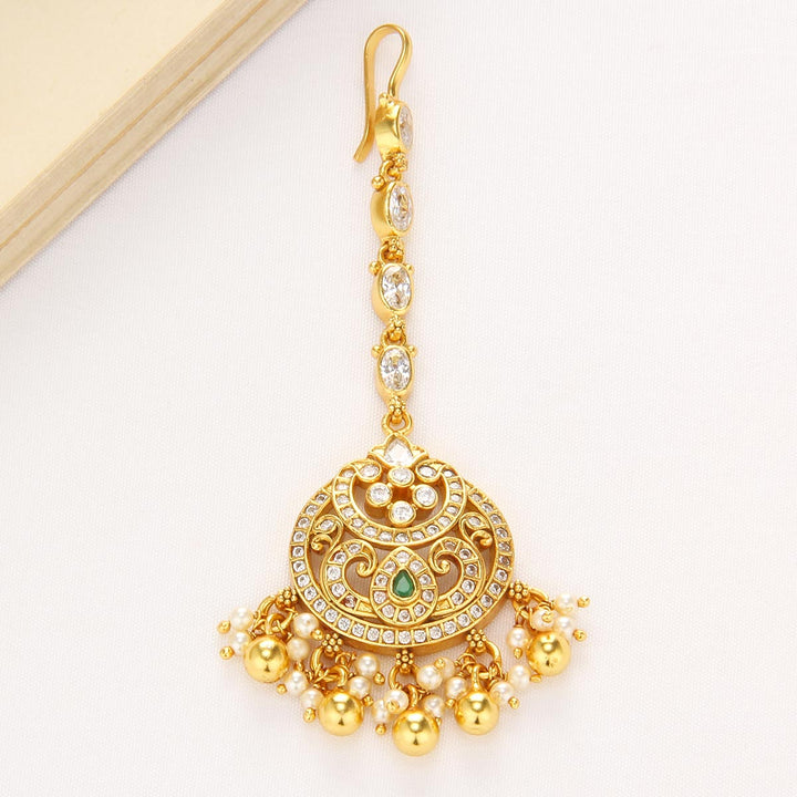 Tejaswini Stone Maangtikka