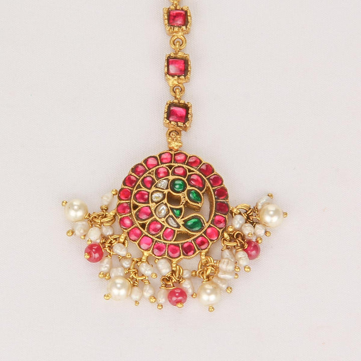Lithika Kundan Maangtikka