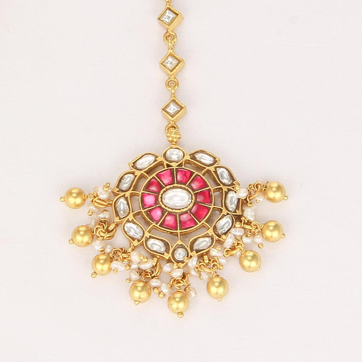 Traditional Kundan Maangtikka