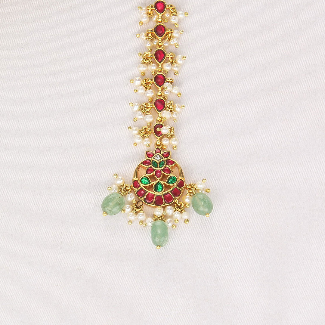 Traditional Kundan Maangtikka