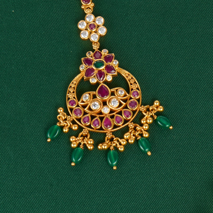 Suryavikha Stone Maangtikka