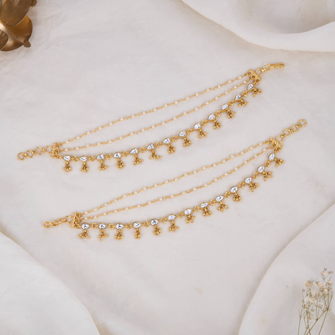 Royal Vintage Kundan Maatal