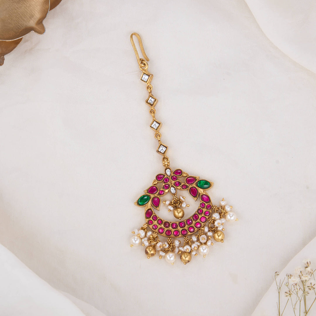 Bridal Kundan Maangtikka