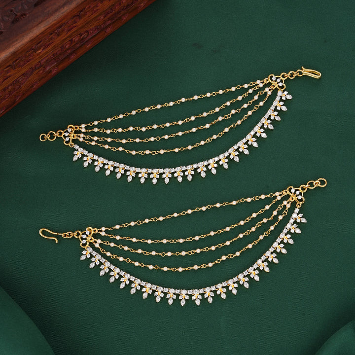 Dazzle Diamond Design Hair Maatal