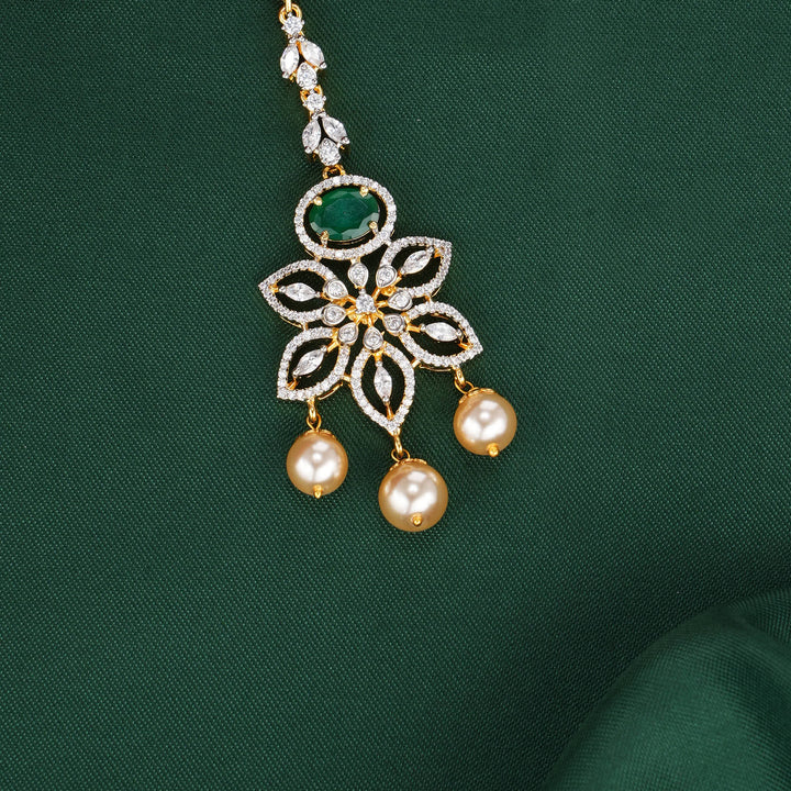 Flower-Inspired Avikam Maangtikka
