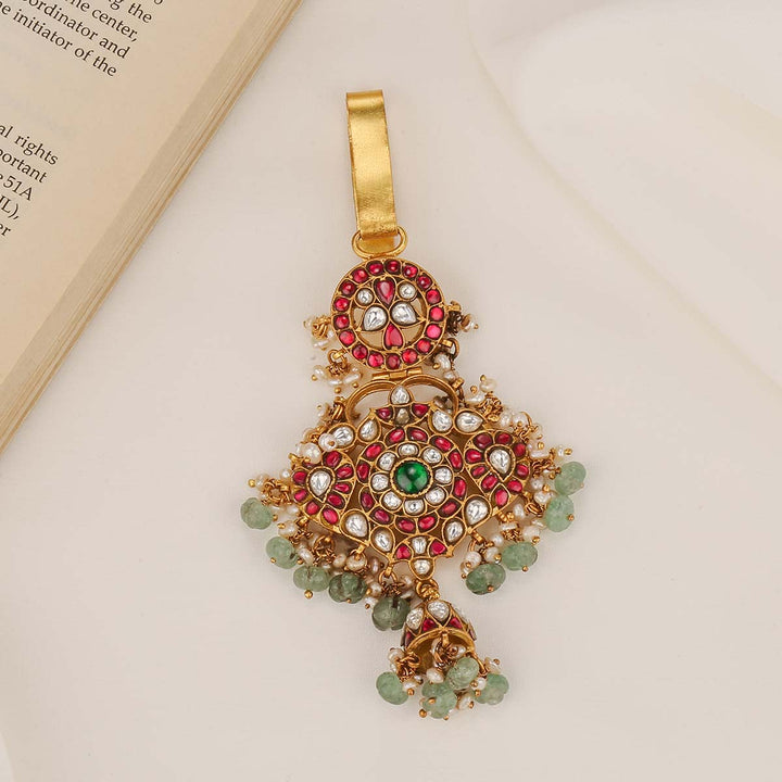 Ghazal Kundan Waist Charm