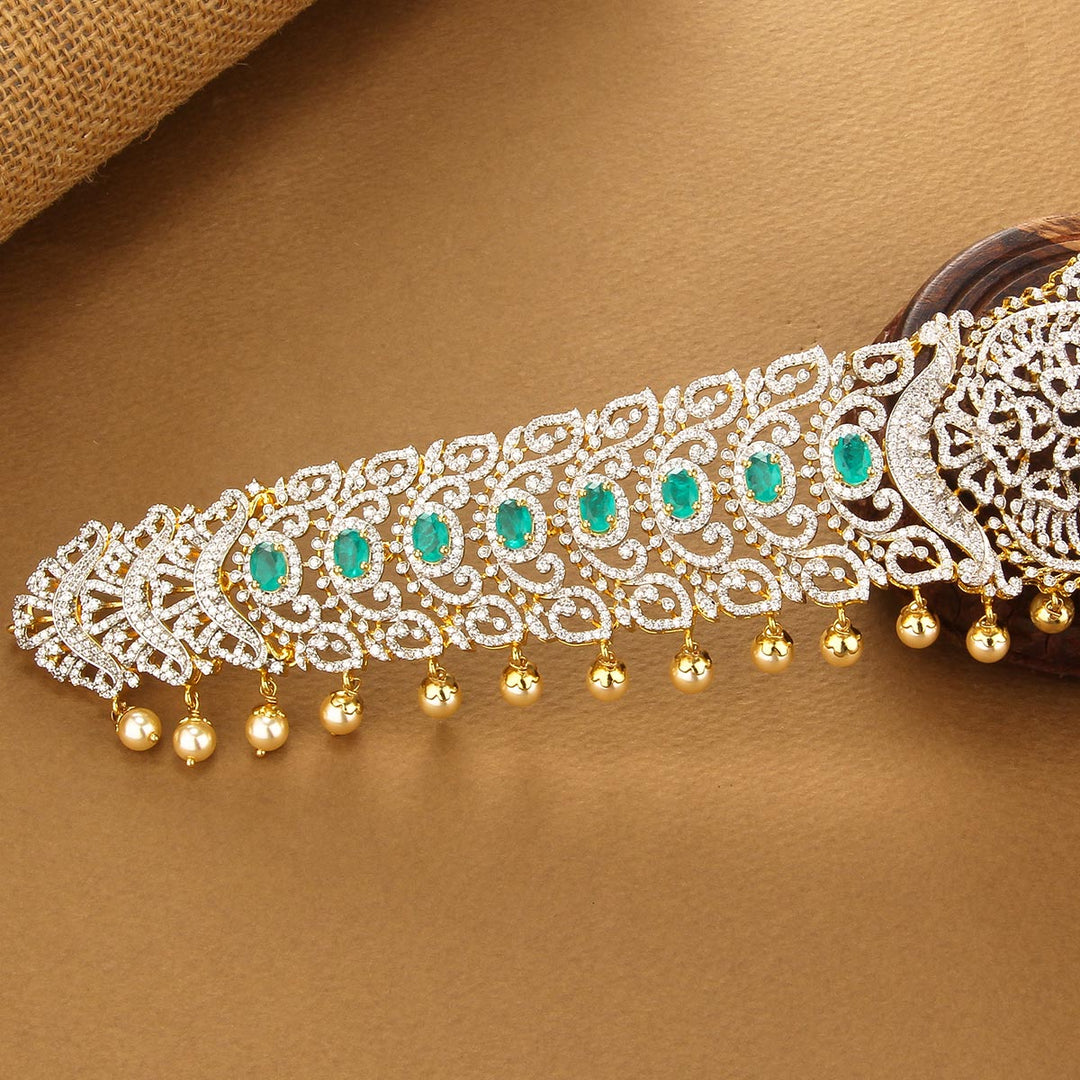 Bridal Diamond Like Oddiyanam