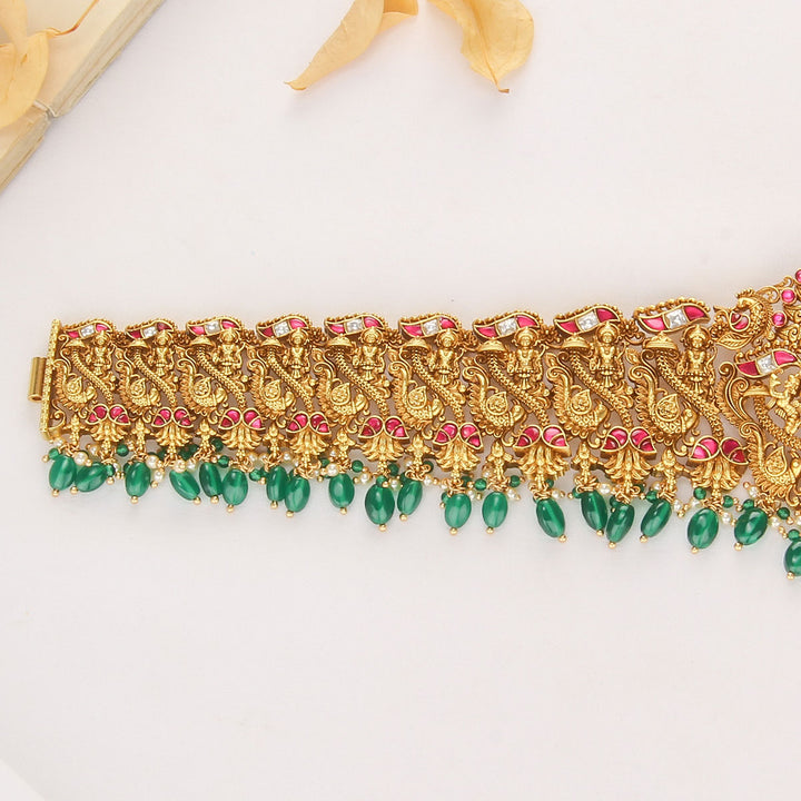 Bridal Look Nagas Oddiyanam