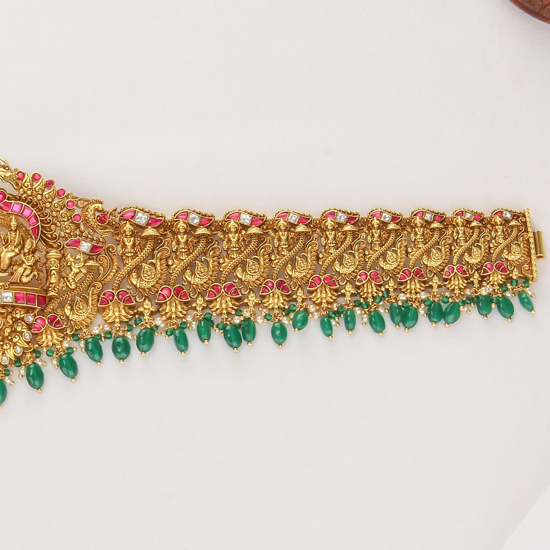 Bridal Look Nagas Oddiyanam