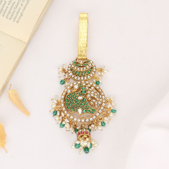 Uthisha Kundan Waist Charm