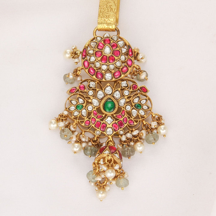 Style Charm Kundan Waist Charm