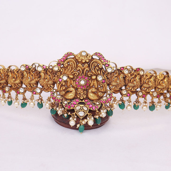 Bridal Deep Nagas Oddiyanam