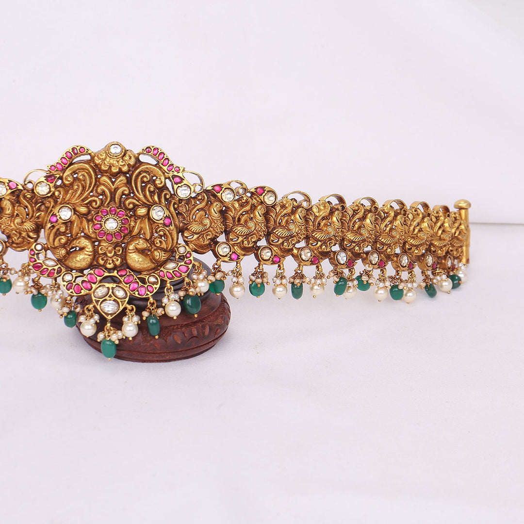 Bridal Deep Nagas Oddiyanam