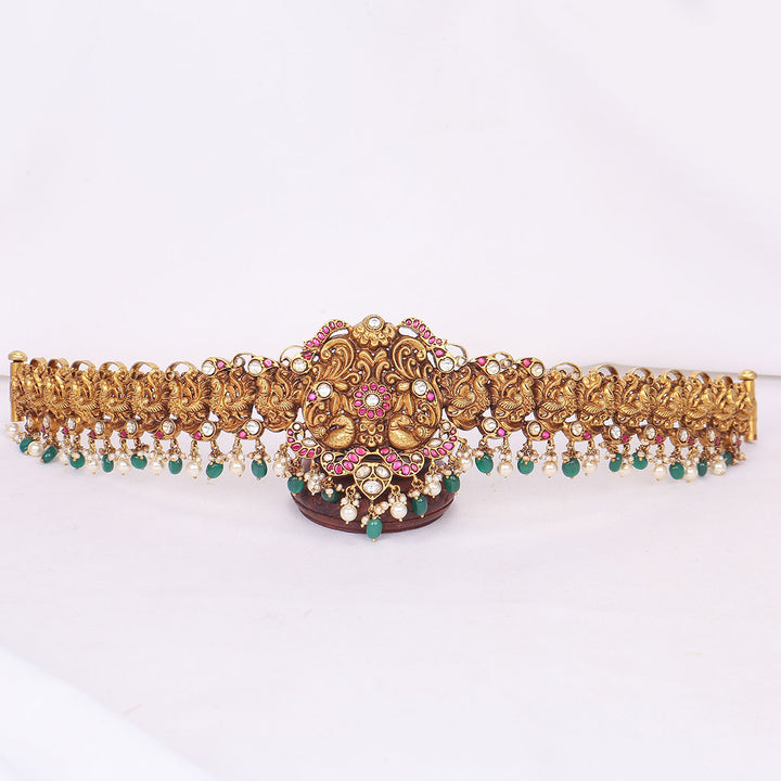 Bridal Deep Nagas Oddiyanam