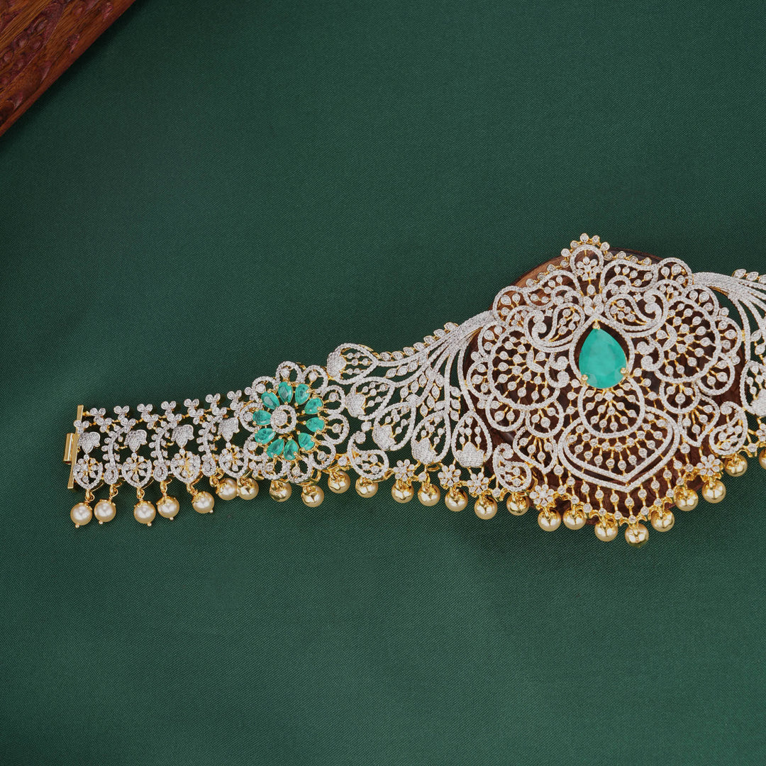 Stunning Diamond Like Oddiyanam